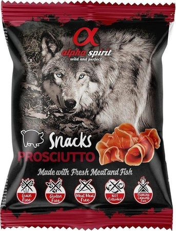 ALPHA SPIRIT Prosciutto Snacks s bravčovým mäsom 50g 