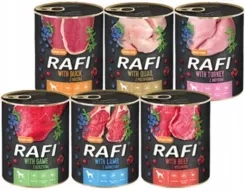 DOLINA NOTECI Rafi pre psa mix príchute 24x400g