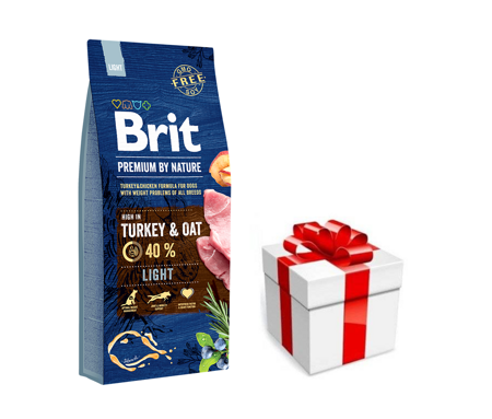 Brit Premium By Nature Light 15kg + PREKVAPENIE PRE VÁŠHO PSA