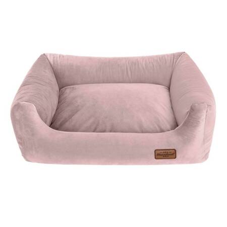 RECOBED Welurove pohovka lila pink M 80x65cm